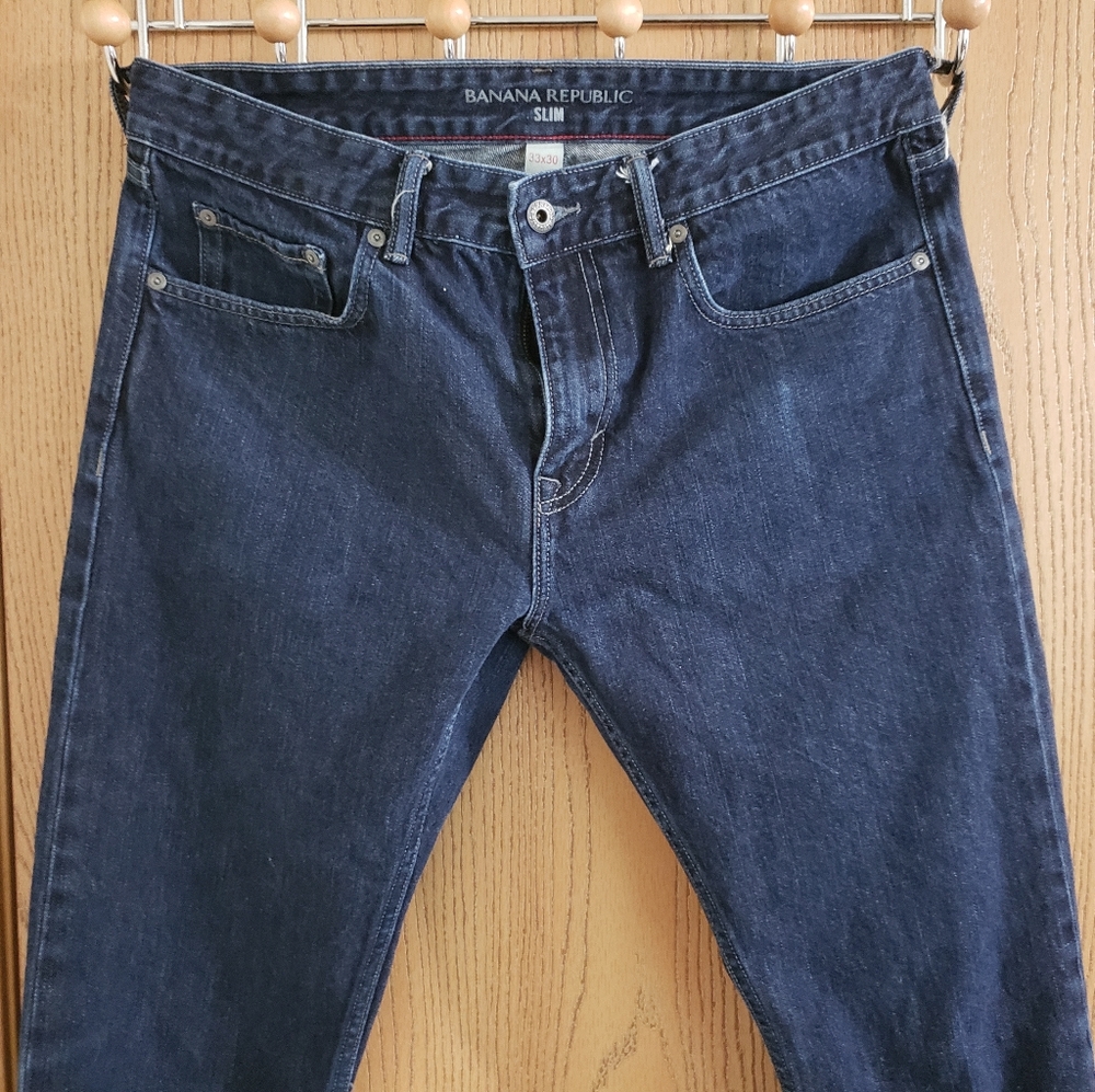 Men's dark blue jeans (size 33x30)